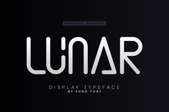 Discover Lunar: A Modern Display Font for Creative Projects