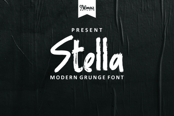 Discover Stella: A Modern Brush Display Font for Bold Design